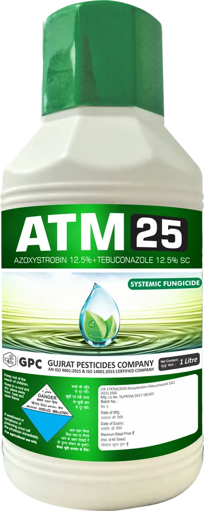 ATM-25 — AZOXYSTROBIN 12.5% + TEBUCONAZOLE 12.5% SC (GPC)