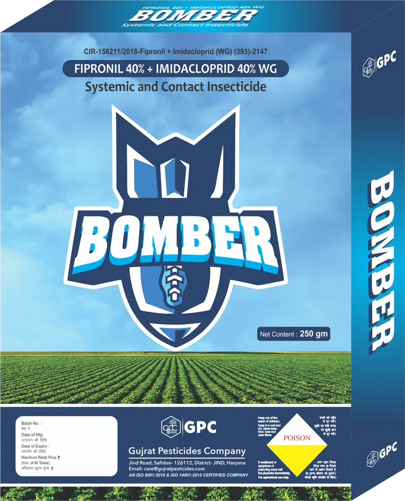 BOMBER — FIPRONIL 40% + IMIDACLOPRID 40% WG (GPC)