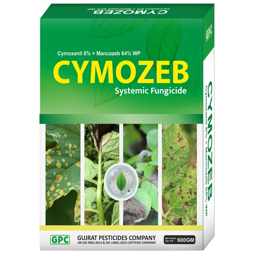 CYMOZEB — CYMOXANIL 8% + MANCOZEB 64% WP (GPC)