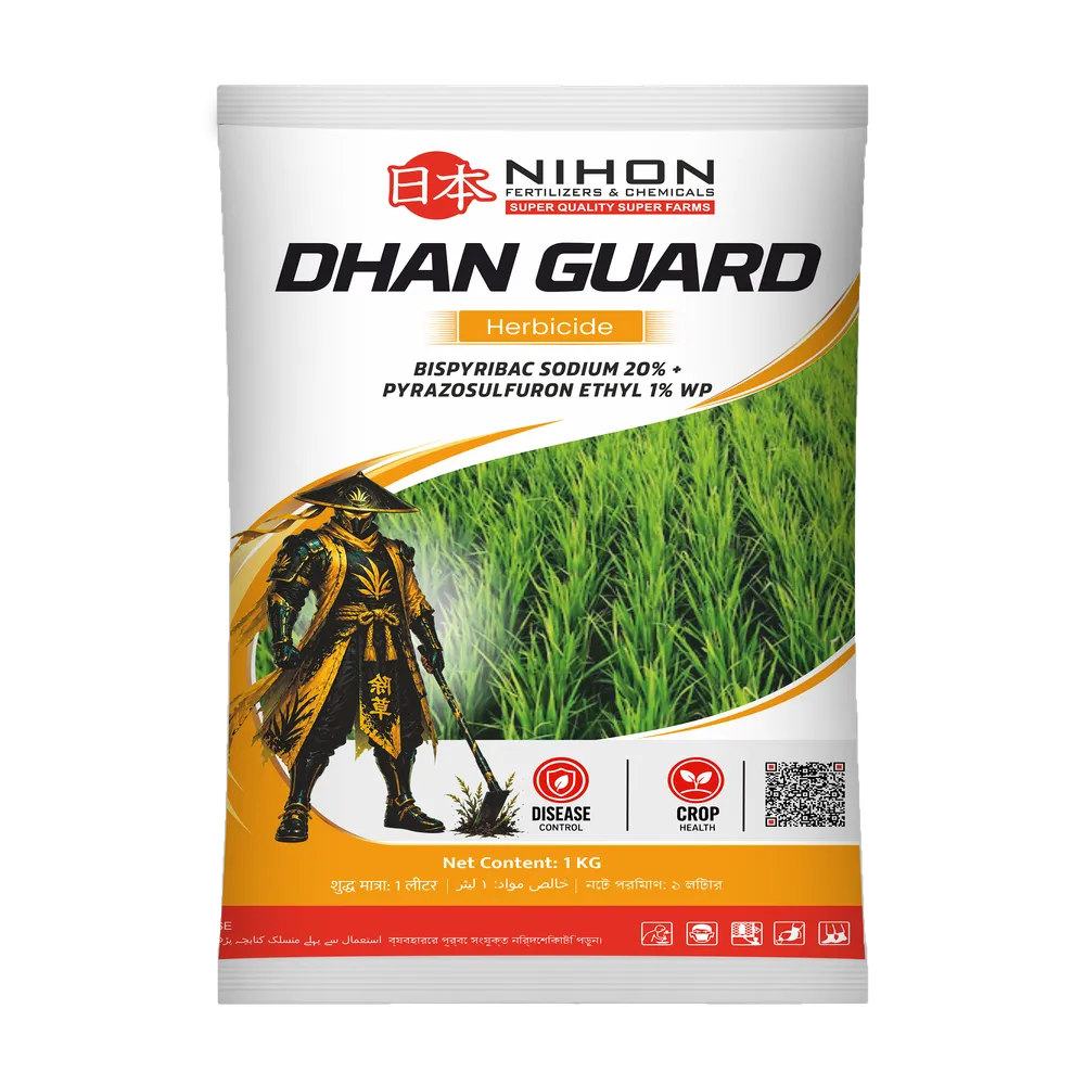 DHAN GUARD — Bispyribac Sodium 20% + Pyrazosulfuron Ethyl 15% WP (Nihon)