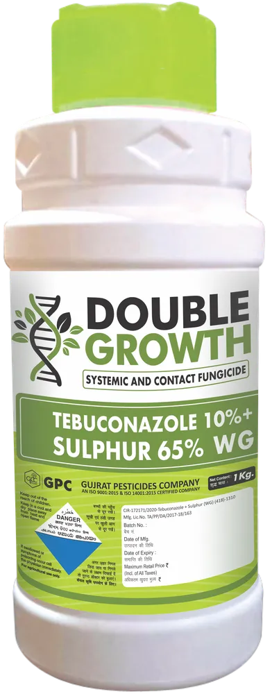 DOUBLE GROWTH — TEBUCONAZOLE 10% + SULPHUR 65% WG (GPC)