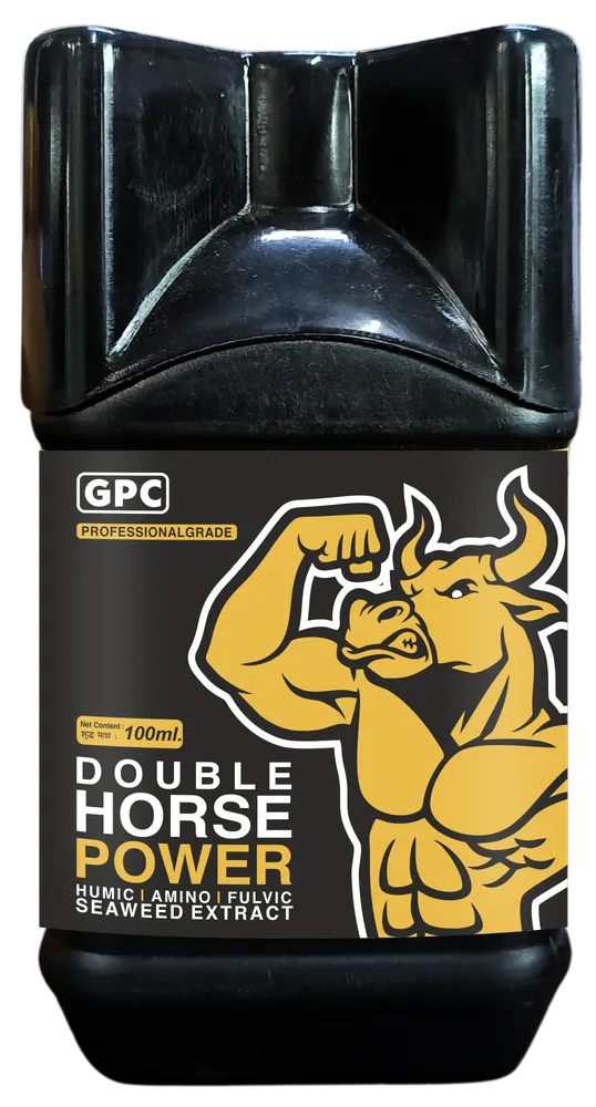 DOUBLE HORSE POWER — HUMIC , AMINO ,FULVIC POTASSIUM , SEAWEED (GPC)