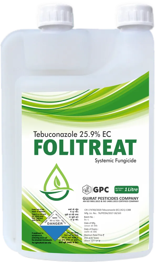FOLITREAT — TEBUCONAZOLE 25.9% EC (GPC)