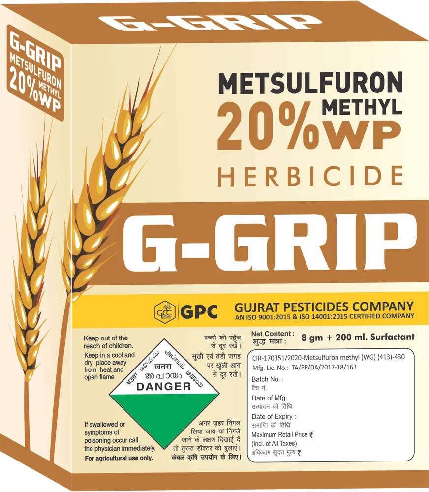 G-GRIP — METSULFURON 20% WP (GPC)