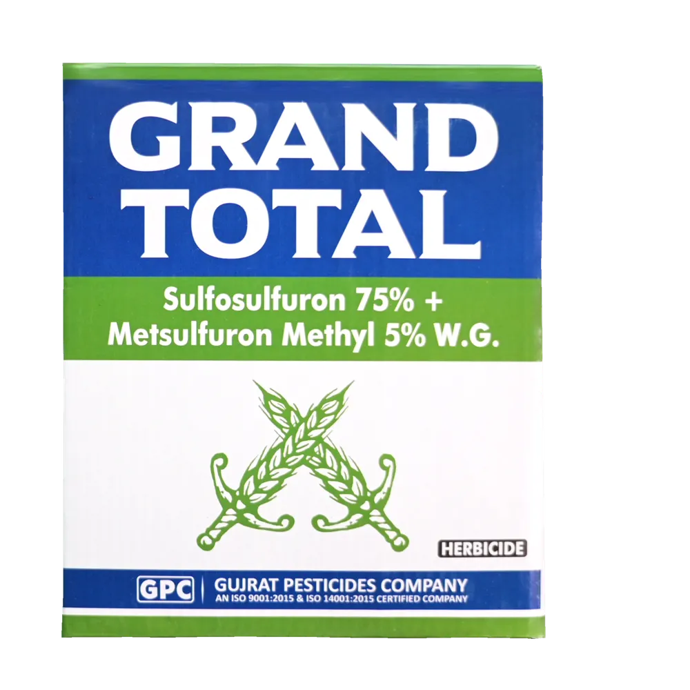 GRAND TOTAL — SULFOSULFURON 75% + METSULFURON 5% WG (GPC)