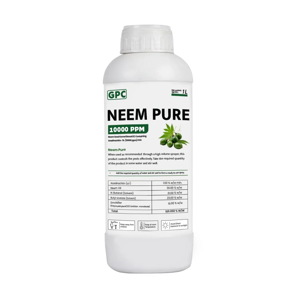 NEEM PURE 10000 — NEEM SEED KERNEL BASED CONTAINING EC AZADIRACHTIN-1%10000 (GPC)